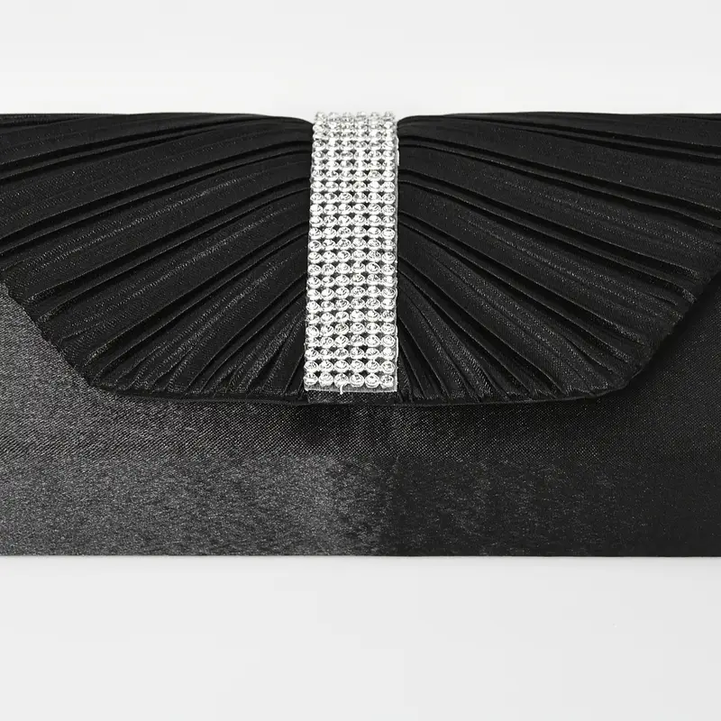 taş detaylı siyah portföy abiye çanta