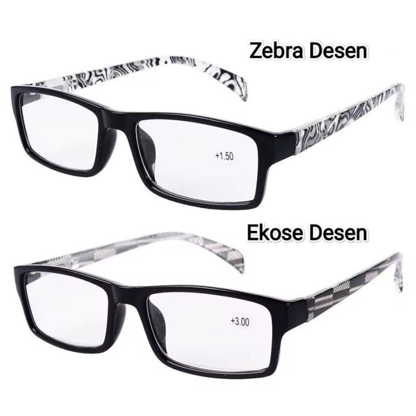 1.50 Yakın Gözlük Zebra Desen