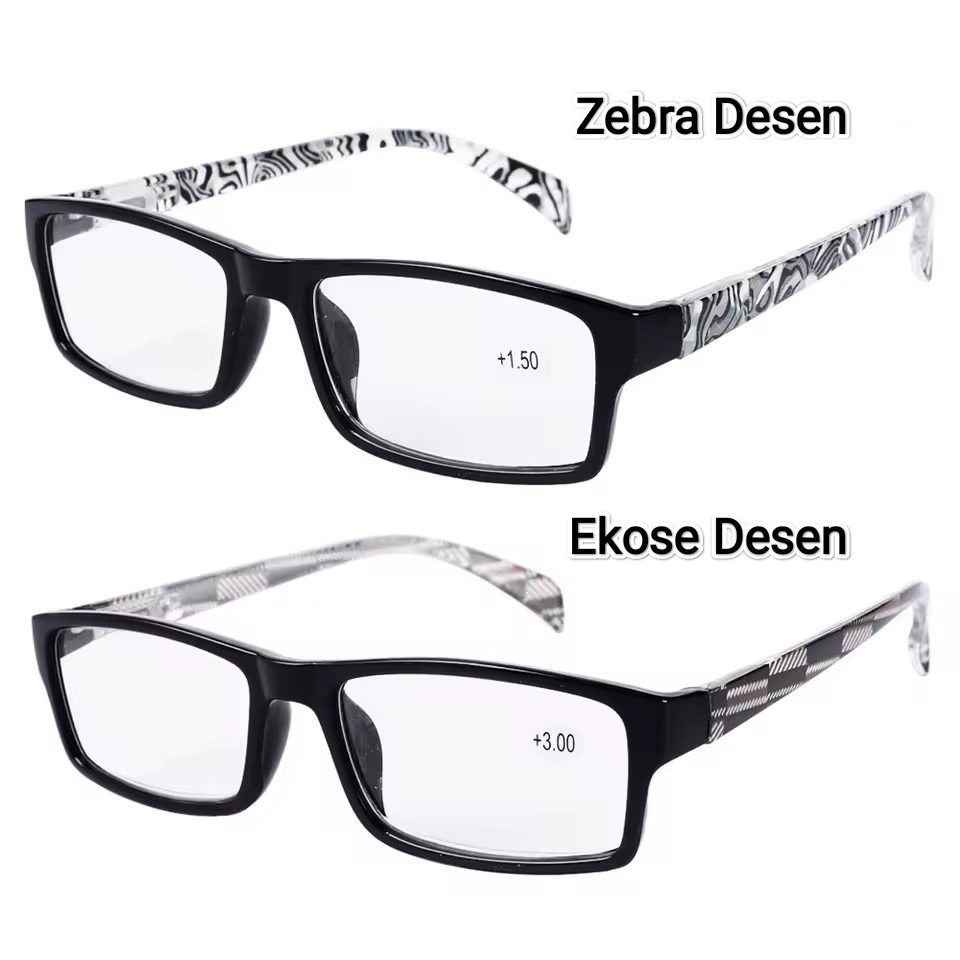 1.50 Yakın Gözlük Zebra Desen